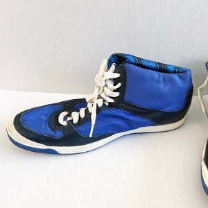 Diesel Liquid Space High Top Sneakers Blue Size 12